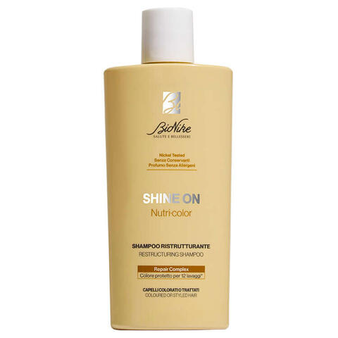 Bionike - Shine on nutri-color shampoo ristrutturante 200 ml