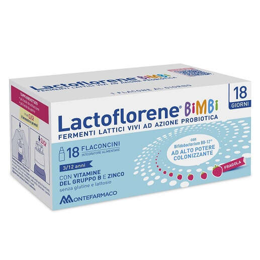 Lactoflorene bimbi - 18 flaconcini 10 ml