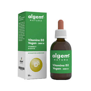Algem natura - Vitamina d3 vegan 2000 ui 50 ml