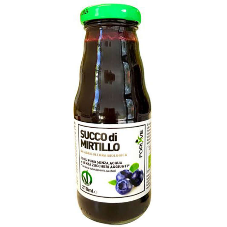 Forlive - Succo di mirtillo bio 210 ml