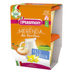Plasmon - La merenda dei bambini merende latte vaniglia asettico 2 x 120 g