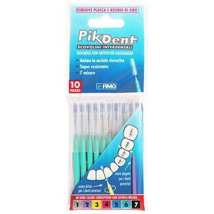 Fimo - Pikdent stuzzicolino 6 verde 10 pezzi