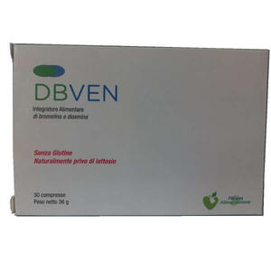 Dbven - 30 compresse senza glutine naturalmente privo di lattosio