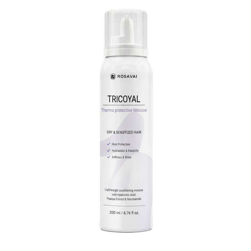 Rosavai - Tricoyal mousse termoprotettiva 200 ml