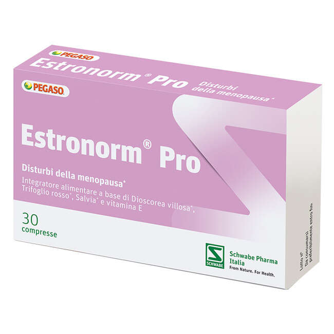 Schwabe pharma italia Estronorm pro 30 compresse
