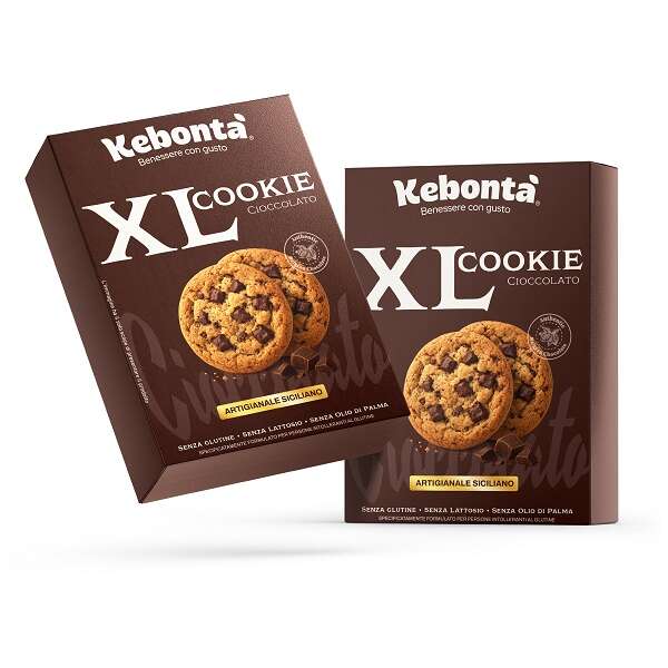 Kebonta - ' cookie xl senza lattosio senza glutine 4x50g
