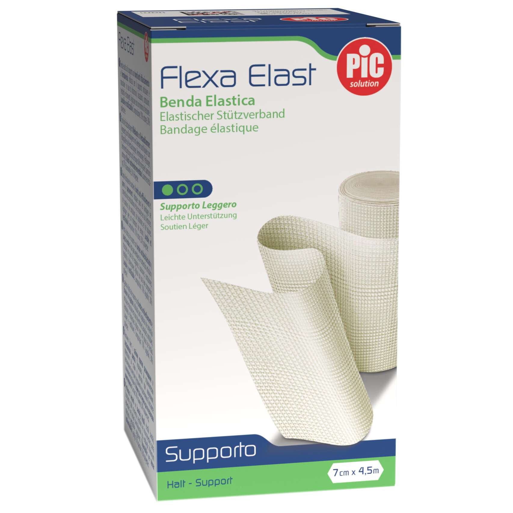 Flexa elastica benda - Benda elastica pic bianca cm7x4,5m