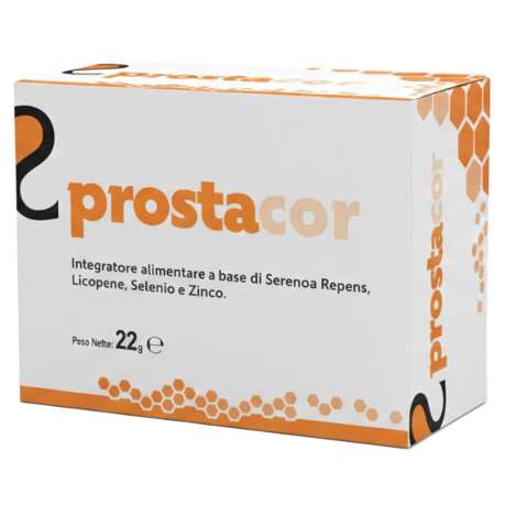 Prostacor - 30 capsule senza glutine naturalmente privo di lattosio