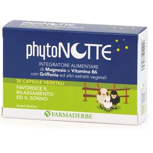 Farmaderbe - Phyto notte 30 capsule vegetali