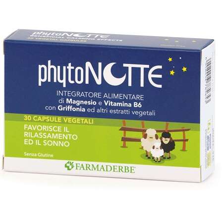 Farmaderbe - Phyto notte 30 capsule vegetali