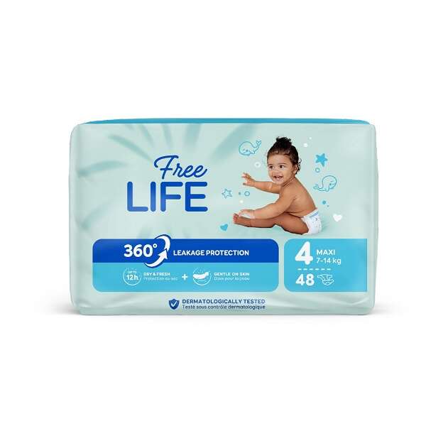 Freelife sirius maxi - Freelife sirius pannolini maxi 48 pezzi