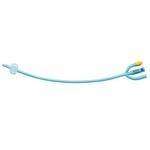 Teleflex medical - Catetere vescicale a permanenza foley silasil plus adulto per irrigazione a 3 vie con palloncino in silicone 2 fori laterali ch18 1 pezzo