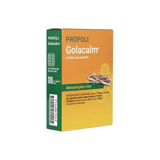 Laboratorio della farmacia - PROPOLI GOLA CALM 20 PERLE BALSAMICHE 
