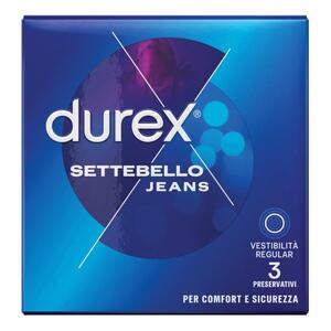 Durex - PROFILATTICO DUREX SETTEBELLO JEANS 3 PEZZI