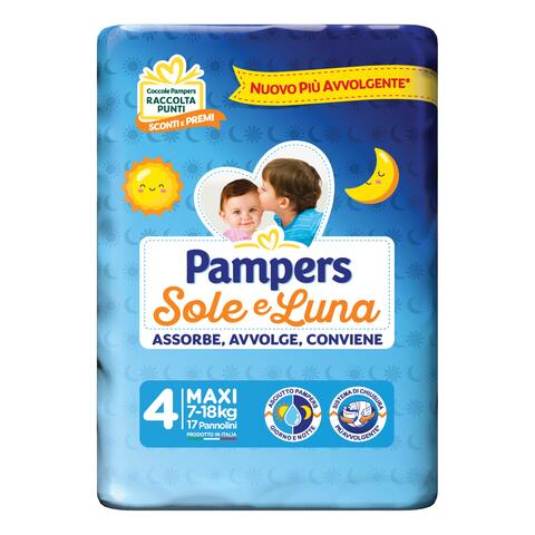 Pampers - SOLE&LUNA MAXI 17 PEZZI