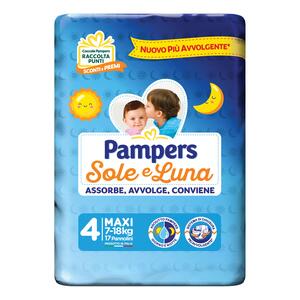 Pampers - SOLE&LUNA MAXI 17 PEZZI