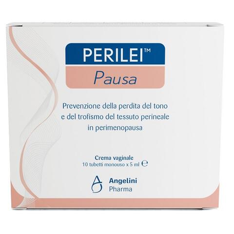 Perilei - Pausa crema vaginale 10 tubetti monouso da 5ml