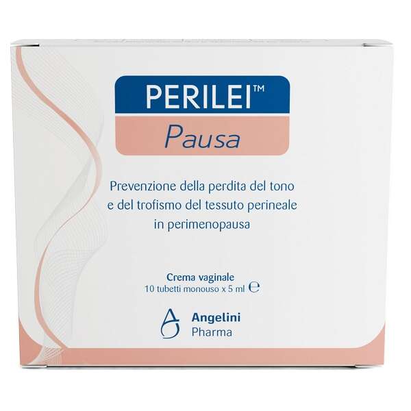 Perilei - Pausa crema vaginale 10 tubetti monouso da 5ml