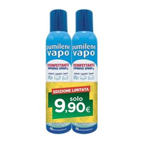 MONTEFARMACO - PUMILENE VAPO DISINFETTANTE 2 BOMBOLETTE X 250 ML