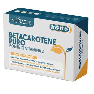 Nutracle - Betacarotene puro 160 compresse da 100 mg