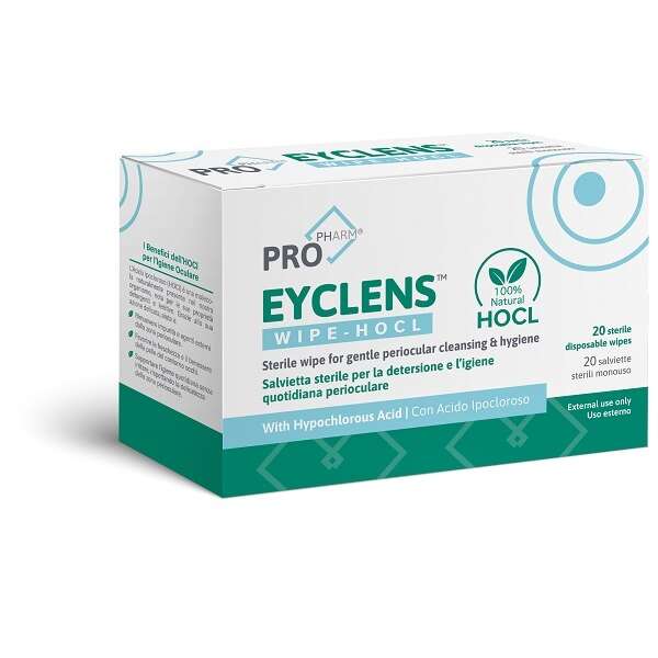 Wipe hocl - Eyclens  20 bustine