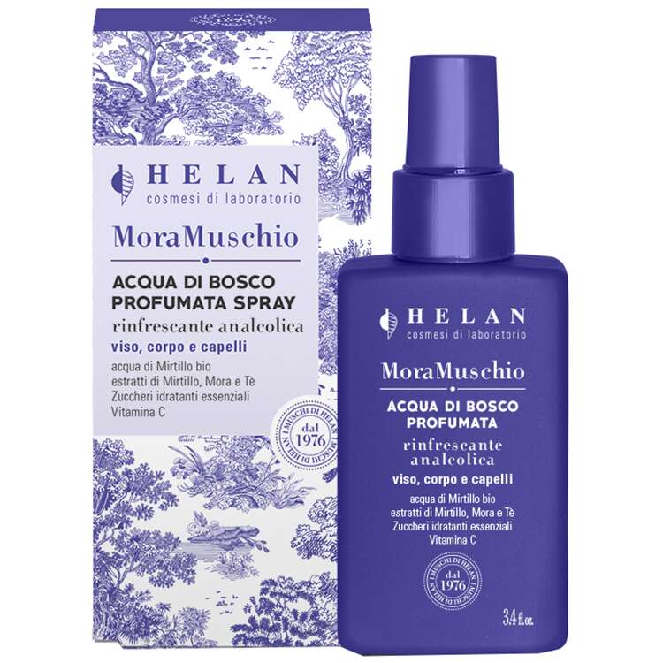 I muschi moramuschio acqua di bosco - I muschi di helan moramuschio acqua di bosco profumata spray 100 ml