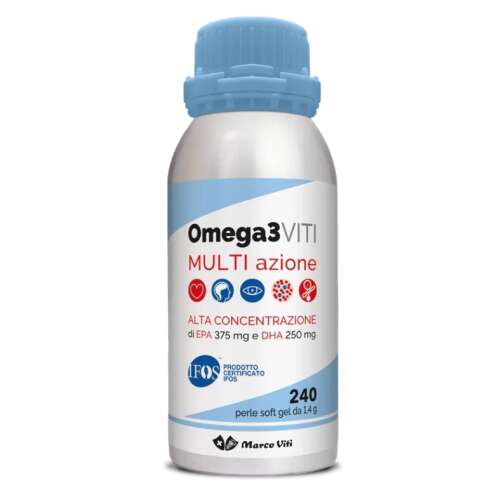 Omega3 viti multi azione - Omega 3 240 perle da 1,4 g
