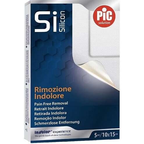 Pic - Cerotto Pic Solution SiSilicon Aquabloc 10x15cm 5 Pezzi