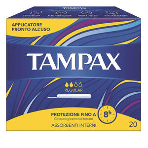Tampax - Blue box regular 20 pezzi