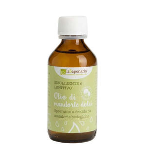Emolliente elenitivo - La saponaria olio di mandorle dolci 100% bio emollient 100 ml