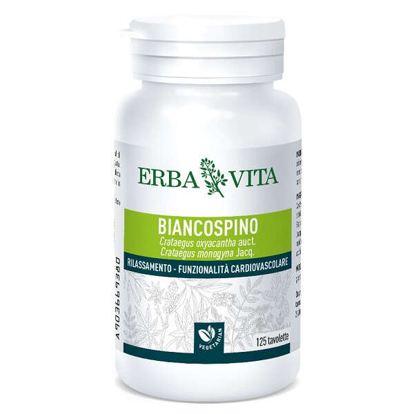 Erba vita - Biancospino 125 tavolette 400 mg