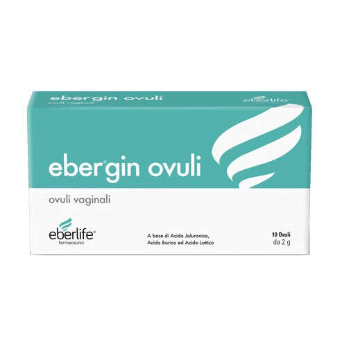 Eberlife farmaceutici - Ebergin ovuli vaginali 10 pezzi
