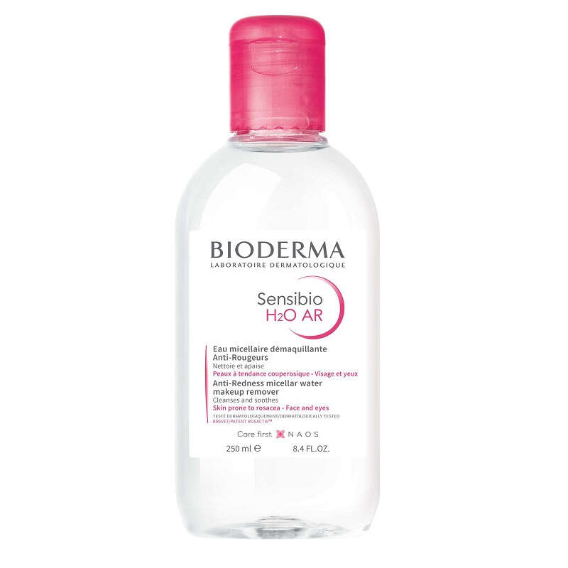 Bioderma - Sensibio h20 ar acqua micellare struccante anti rossore 250 ml