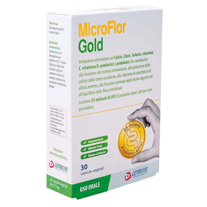 Cemon - Microflor gold 30 capsule vegetali