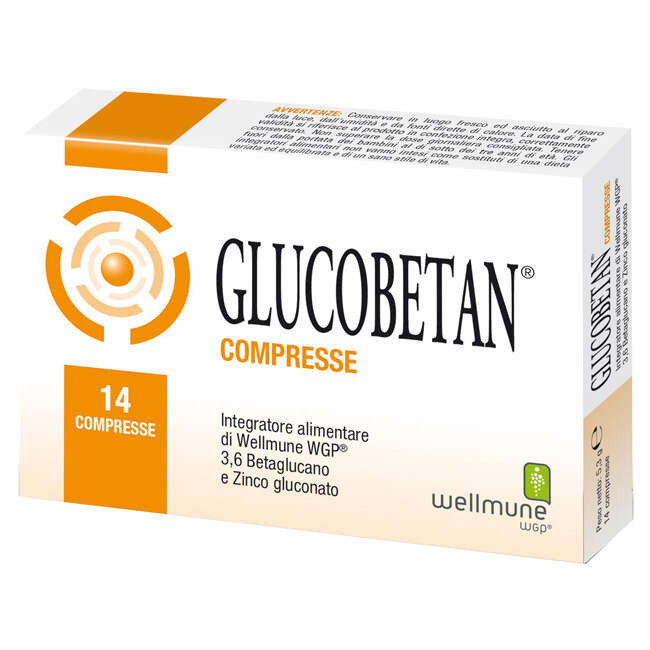 Natural bradel - Glucobetan 14 compresse