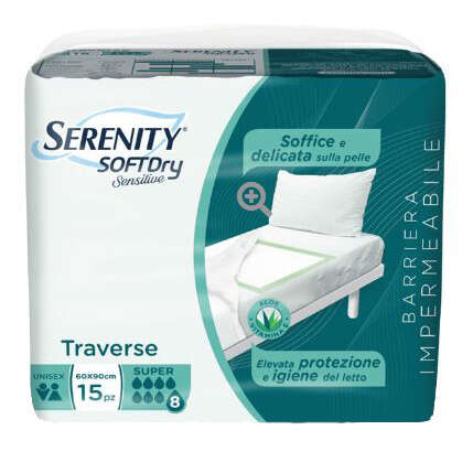 Serenity - Traversa sd sensitive super 60x90 cm 15 pezzi