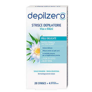 Depilzero - Strisce viso e bikini 20 pezzi