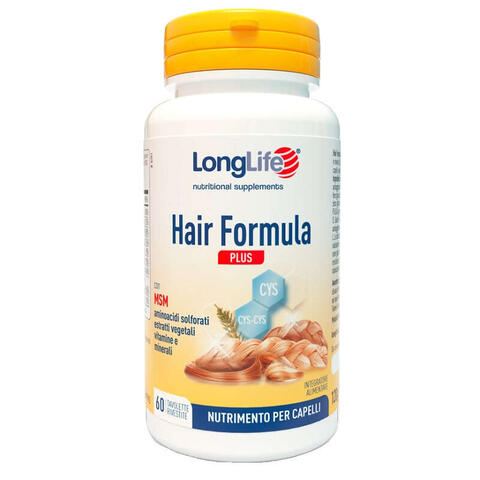 Longlife - Hair formula plus 60 tavolette