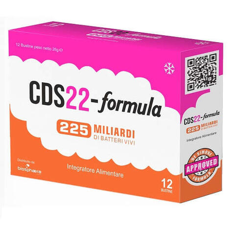 225 miliardi di batteri vivi - Cds22 formula 225 miliardi 12 bustine