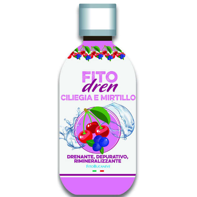 Fitodren ciliegia e mirtillo - 500 ml