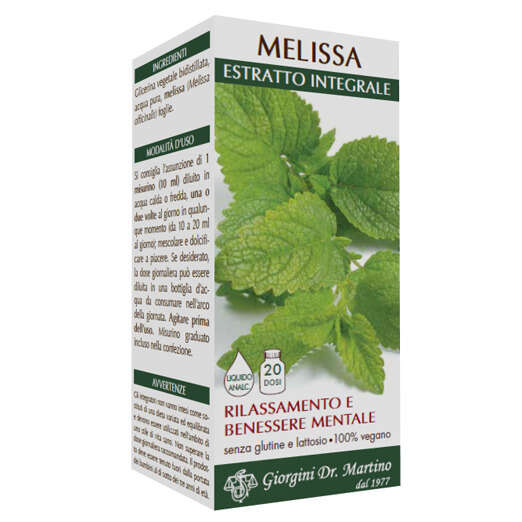 Giorgini - Melissa estratto integrale 200 ml