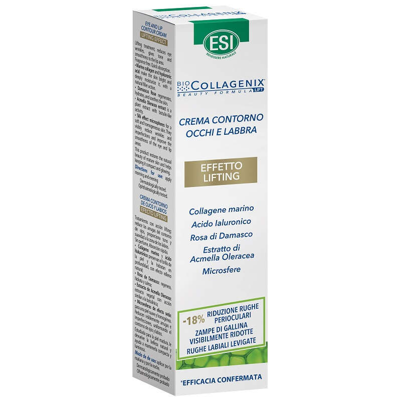 Esi - Biocollagenix crema contorno occhi labbra effetto lifting 15 ml