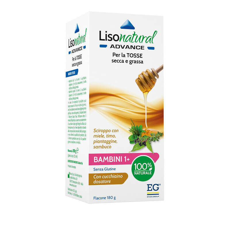 Lisomucil - Lisonatural advance bambini 133 ml