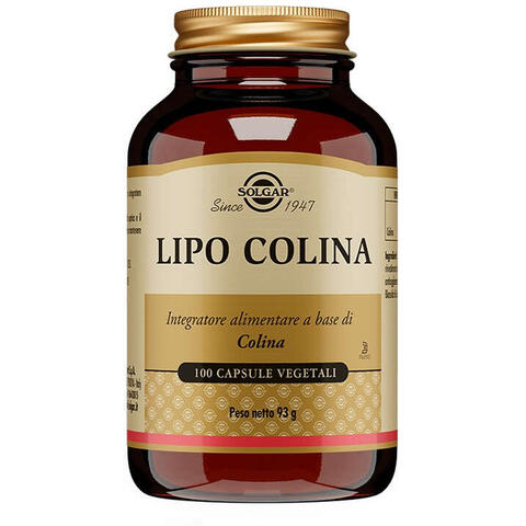 Solgar - Lipo colina 100 capsule vegetali