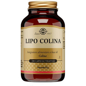 Solgar - Lipo colina 100 capsule vegetali