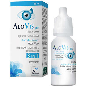 Alovis gel - Alovis gocce oculari 10 ml
