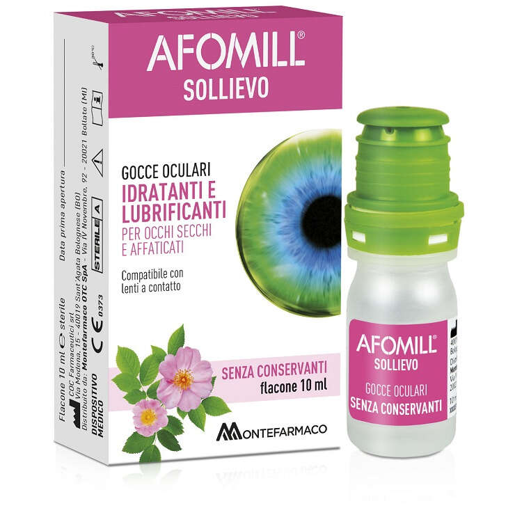 Afomill - Sollievo gocce oculari sollievo occhi 10 ml