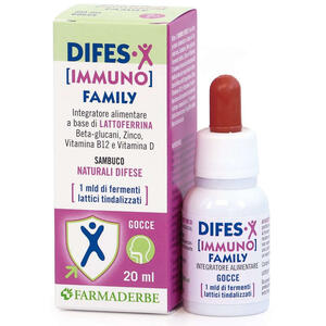 Farmaderbe - Difes-x immuno family gocce 20 ml