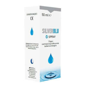 Biogroup - Silver blu g spray via orale contrasta la proliferazione batterica e fungina 50 ml