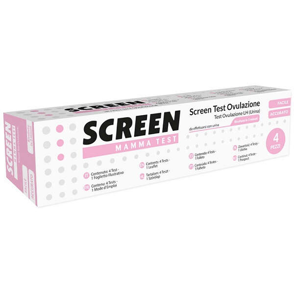 Screen italia - Screen test rapido ovulazione screen 4 pezzi